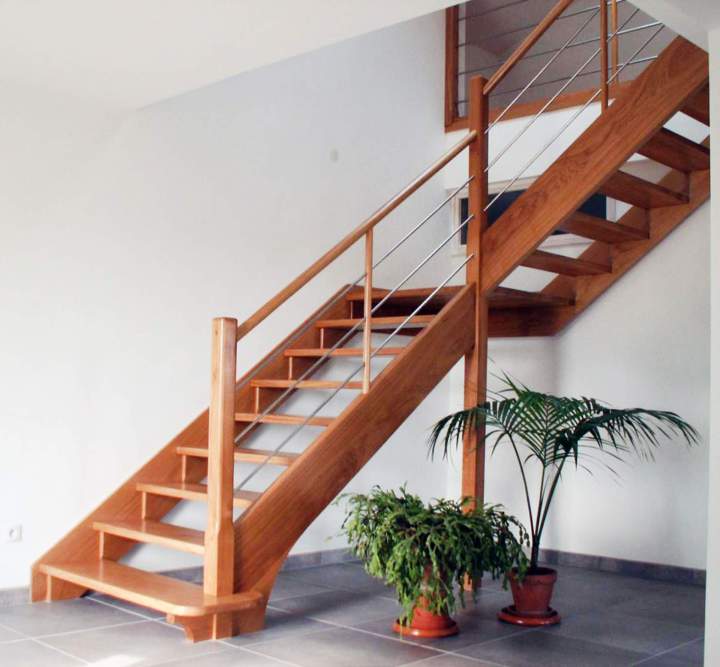 Création escalier bois Dordogne (24)