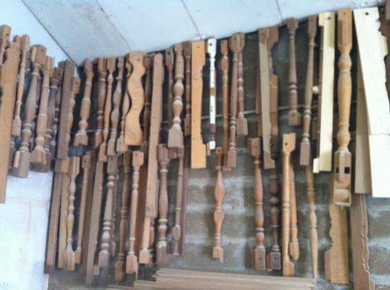 Balustres pour rampes escalier bois Dordogne (24)