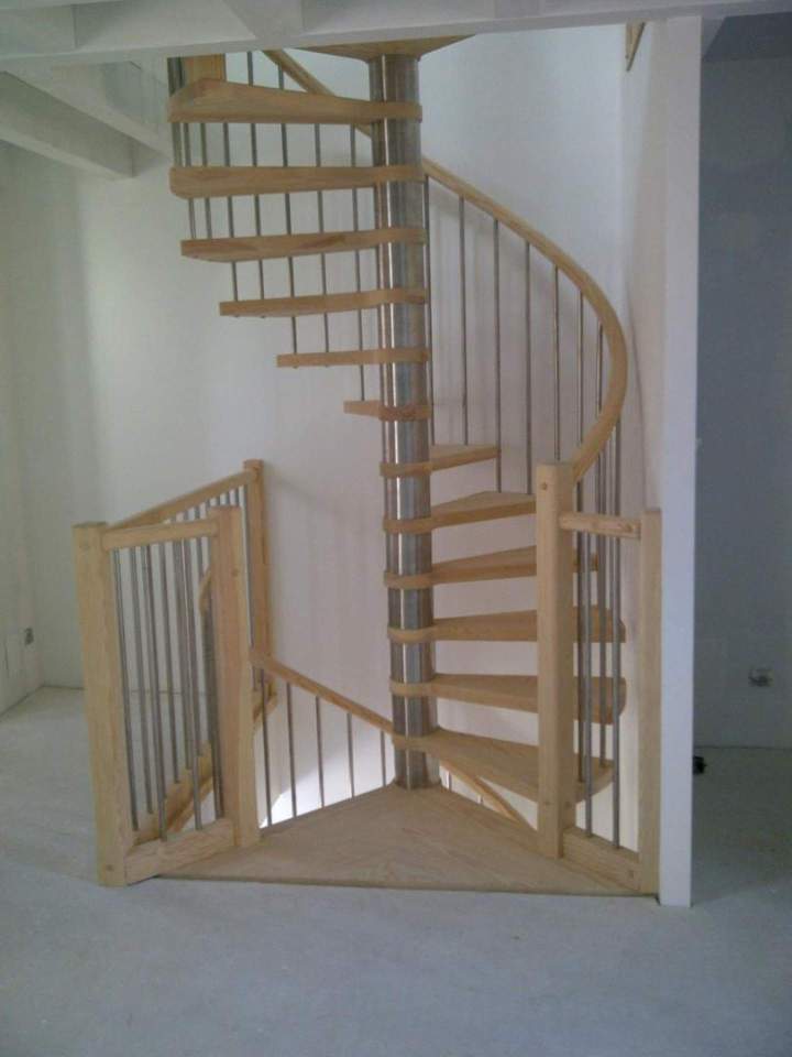 Escaliers bois et acier Dordogne (24)