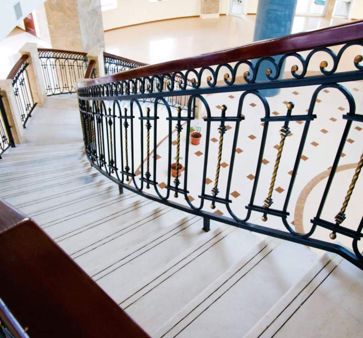 Escalier avec rampes métalliques Dordogne