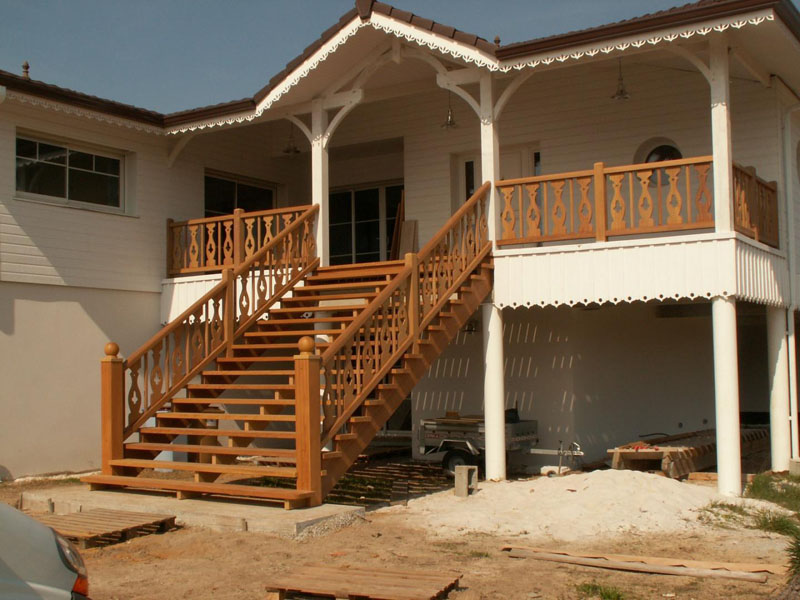 Escalier en bois en Haute-Vienne